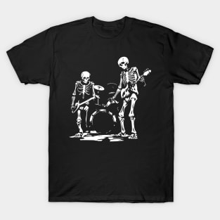 skeletons rock n roll T-Shirt